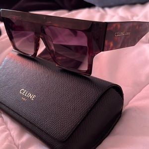 Celine turtle print sunglasses